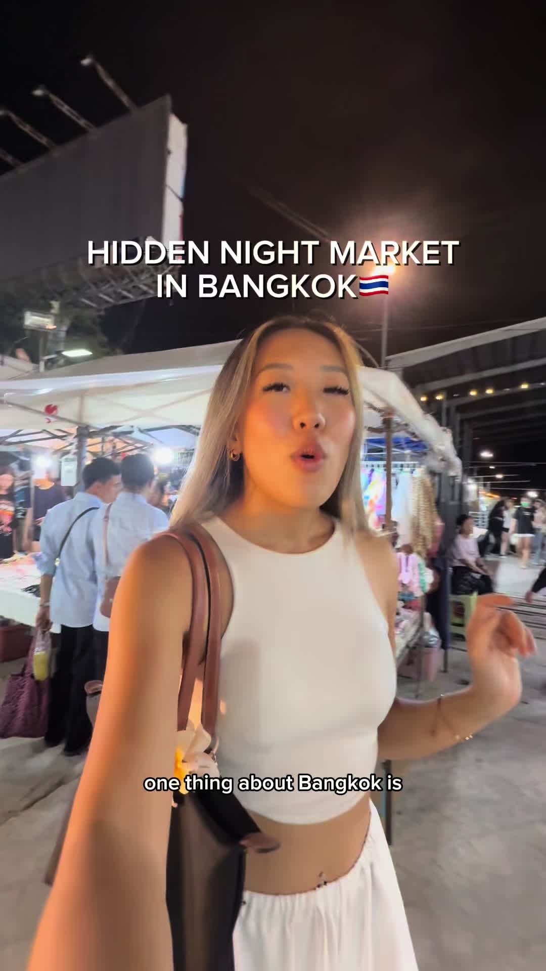 Bangkok local night markets